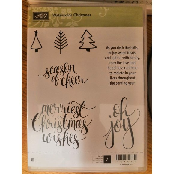 Stampin' Up! Other - Stampin'Up! Watercolor Christmas stampers